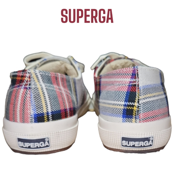 Superga Tartan Plaid Sneakers - Picture 8 of 11